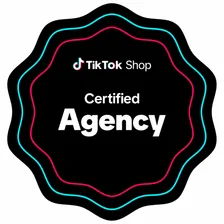 TikTok Shop Certified Agency badge